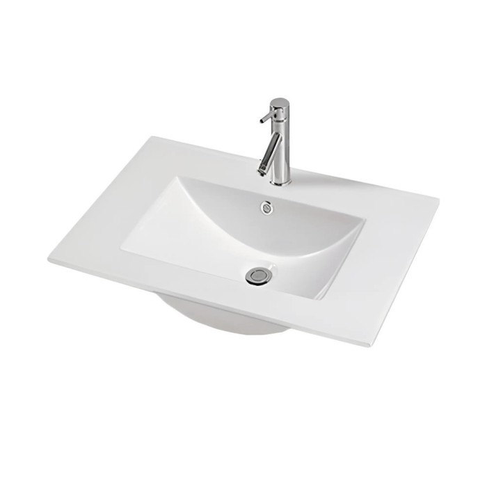 V952 - Lavoar cu design plat 18x81x46 cm
