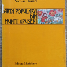 Arta populara din Muntii Apuseni - Nicolae Dunare