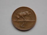 2 CENTS 1974 AFRICA DE SUD