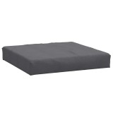 Cumpara ieftin Perna de paleti, melanj antracit, 60x60x9,5 cm, material textil