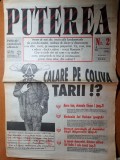 Ziarul puterea 4-10 octombrie 1991-articole si foto a 2 a mineriada
