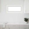 VidaXL Fereastră de subsol &bdquo;RISOR&rdquo; 100x50 cm oscilo-batantă DIN dreapta, albă