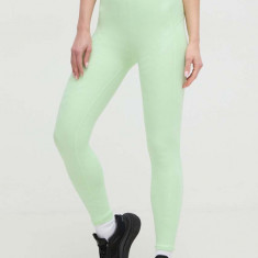 adidas Performance colanți de antrenament Techfit culoarea verde, cu model IR5643