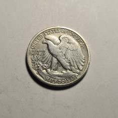 USA Half Dollar 1944 Liberty Argint