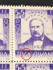 ROMANIA 1942 - Andrei Muresanu + EROARE 3 stele - bloc de 4 MNH** - LP 149, Istorie, Nestampilat