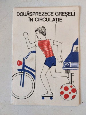 Pliant ONT Carpati Publiturism 1987, Douasprezece greseli in circulatie foto