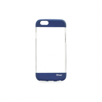 Husa Silicon Compatibila cu Apple iPhone 6 Plus,Apple iPhone 6S Plus - Roar Plating Case Albastru foto