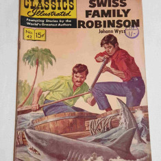 Benzi desenate - revista pentru copii - Swiss Family Robinson - Aprilie 1965