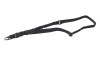 Curea CQB 1 punct cu cordon elastic 8FIELDS Negru