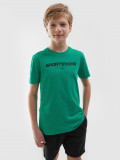 Cumpara ieftin Tricou cu imprimeu pentru băieți - verde, 4F Sportswear