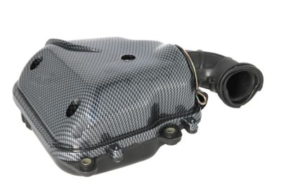 Filtru aer complet din carbon Minarelli, orizontal, Yamaha/Cpi/Keeway/Aprilia foto