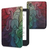 Husa kwmobile pentru Kobo Clara 2E, Piele ecologica, Multicolor, 60056.12