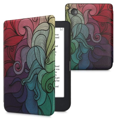 Husa kwmobile pentru Kobo Clara 2E, Piele ecologica, Multicolor, 60056.12 foto
