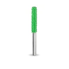 Biax sculptura lemn SABURR - Cap cilindric lung 3,2mm fața activă, Granulatie Saburr ASPRA - VERDE