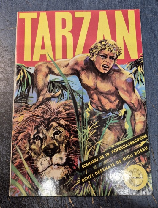Tarzan banda desenata Nicu Russu