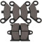 Set Placute Frana Atv QUADZILLA Z6 4x4
