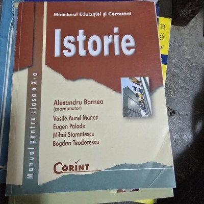 Istorie, clasa a X-a - Alexandru Barnea foto