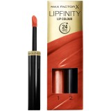 Ruj rezistent la transfer Max Factor Lipfinity 140 Charming