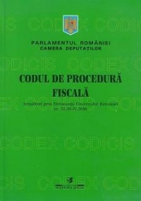 Codul de procedura fiscala Actualizat prin Ordonanta Guvernului Romaniei nr 35 din 26.07.2006 foto