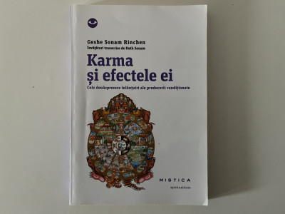 Karma si efectele ei - Geshe Sonam Rinchen, ed. Nemira foto