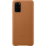 Husa Cover Leather Samsung pentru Samsung Galaxy S20 Plus Maro