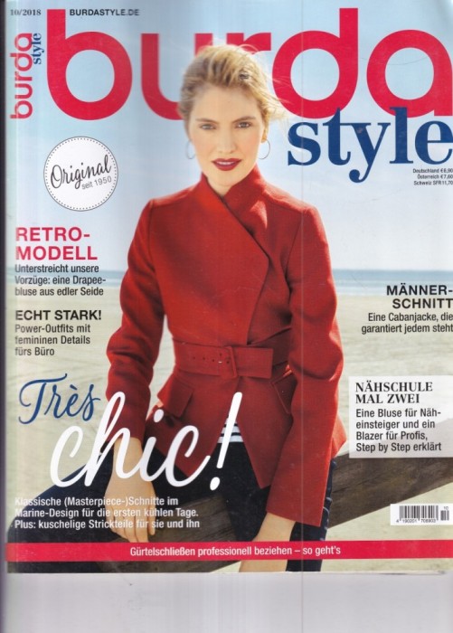 Burda, nr. 10/2018