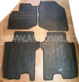 Covorase Cauciuc Auto Honda Jazz II (2008-2015) Rigum, dedicate, impermeabile, fara miros