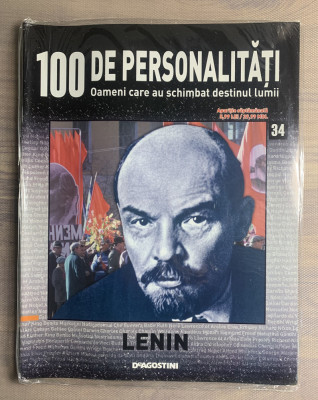Revista 100 personalități Lenin nr.34 foto