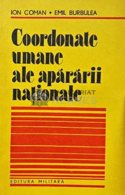 Coordonate umane ale apararii nationale - 1984 - Ion Coman (AE12) foto