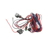 Cablaj cu buton releu si siguranta pentru proiectoare DC 12V/40A Breckner Germany