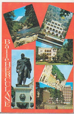 bnk cp Baile Herculane - Vedere - circulata foto