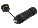 Conector Fibră Optică LC 2 Piste Drept