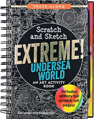 Scratch &amp;amp; Sketch Extreme Undersea World: An Art Activity Book foto