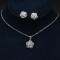 Set Argint 925 Cercei, Pandantiv, Lantisor Elegant ---- cod Set317A