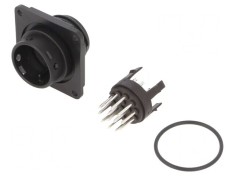 Conector Circular 250V 13-Pin Soclu Tată Lipire