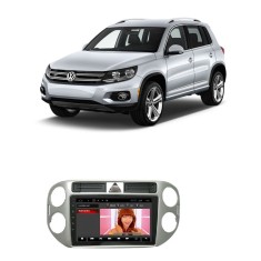 Navigatie ANDROID compatibil VW Tiguan 2010 - 2016 include doua adaptoare pentru butonul de avarie