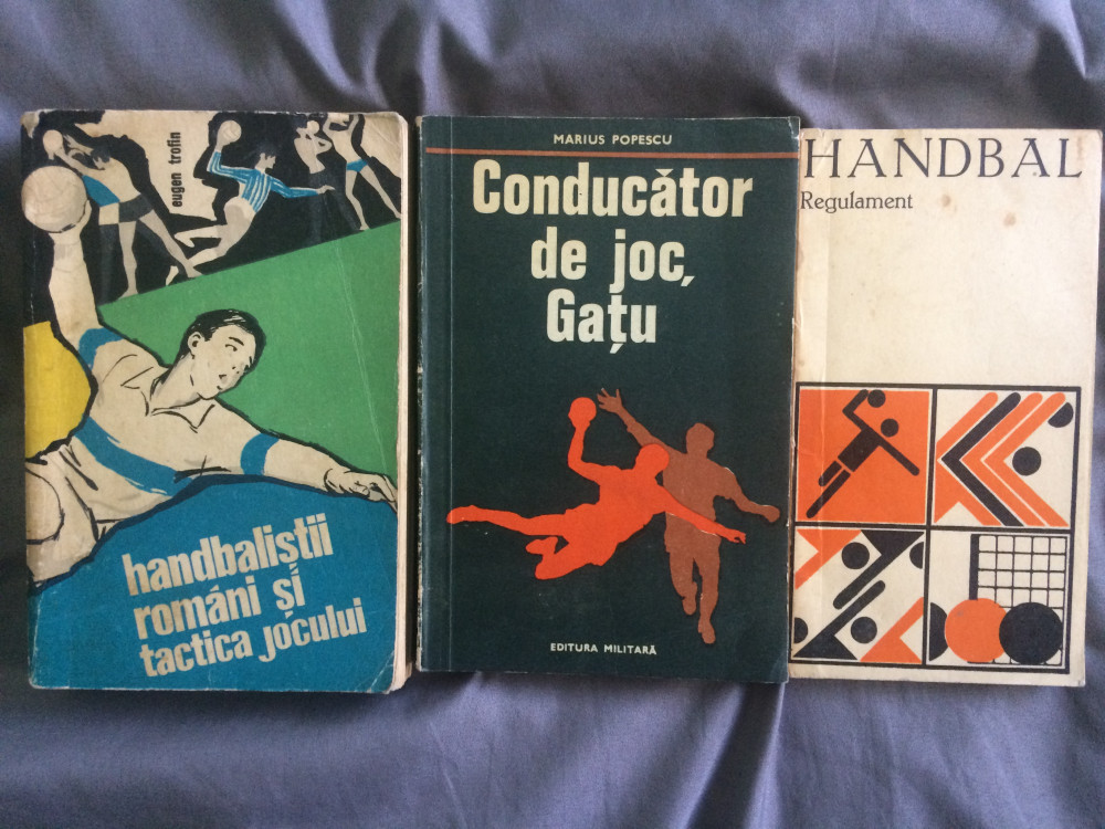 Handbalistii romani si tactica jocului CONDUCATOR DE JOC GATU handbal  regulament, Alta editura, 1969 | Okazii.ro