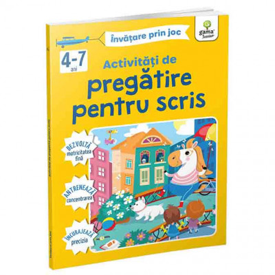 Activ de pregatire pentru scris 4-7 ani/ Invatare prin joc foto