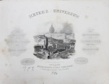 MEYERS UNIVERSUM, ALBUM ILUSTRAT CU GRAVURI - AMSTERDAN, NEW YORK, 1836