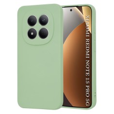 Husa silicon Xiaomi Redmi Note 15 Pro 5G Asteroid GSM SoftFlex, verde deschis