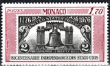 C4832 - Monaco 1976 - Bicentenarul SUA neuzat,perfecta stare