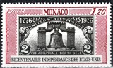 C4832 - Monaco 1976 - Bicentenarul SUA neuzat,perfecta stare, Nestampilat