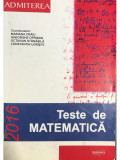 Mariana Craiu - Teste de matematică - 2016 (editia 2016)