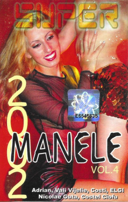 Casetă audio Super Manele 2002 Vol. 4, originală foto