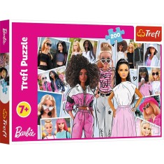 Puzzle Trefl 200 Barbie In Lumea Lui Barbie