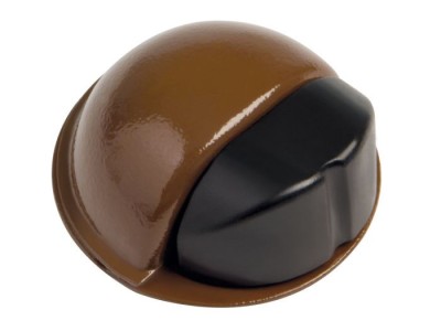 Opritor usa, cu adeziv, &amp;Oslash;50 x 22 mm, maro foto