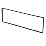 Rama adaptoare, universala, 1 DIN, neagra, 182x53mm, T103836
