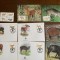 togo - serie 4 timbre MNH, 4 FDC, 4 maxime, fauna wwf