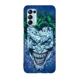 Husa compatibila cu Oppo A54 5G model The clown prince of Crime Joker, Silicon, TPU, Viceversa, Transparent, Carcasa