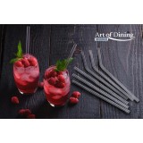 SET 6 PAIE DIN STICLA+PERIE PENTRU CURATARE, ART OF DINING